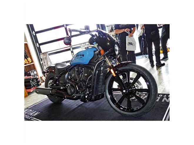 完全新設計のアメリカンクルーザー 新型「インディアン