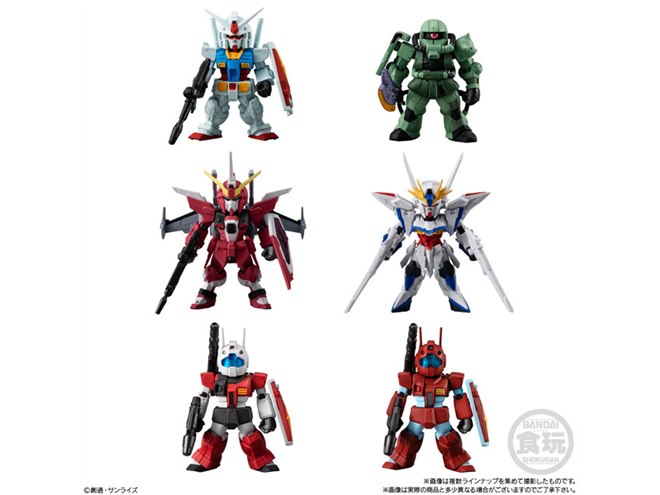 ガンダム　ミニプラ　5種セット ガンダム食玩「FW GUNDAM CONVERGE」第26弾、エクリプスガンダム