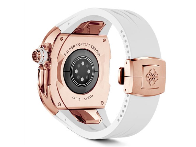 484,000円、高級Apple Watchケース「RSTIII Amber Rose」に45mm対応