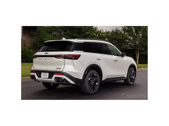 インフィニティのSUV『QX60』2025年モデル、精悍な「ブラック