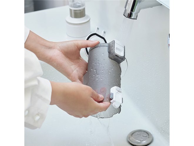 ツインバード、2Lダストパック付き充電ドックを備えた「ごみすての