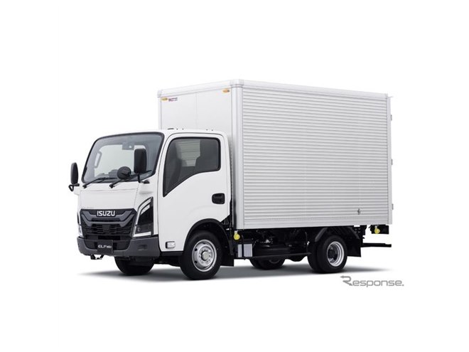 いすゞ エルフミオ】国内唯一、AT限定免許で運転可能なトラックが発売
