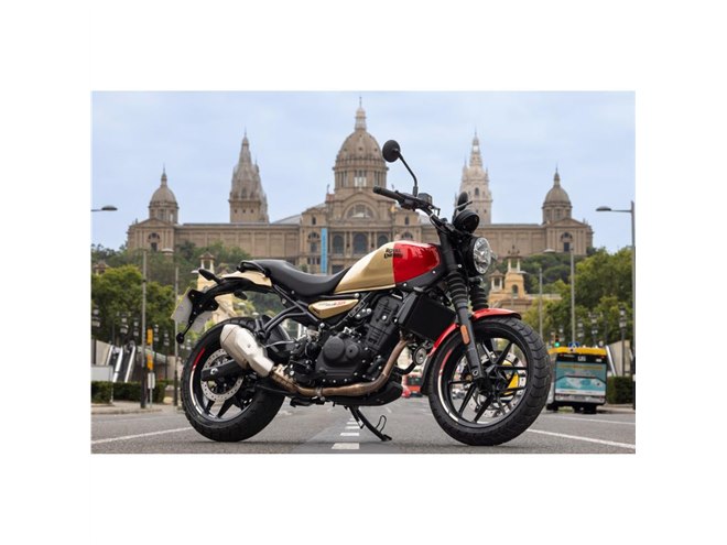 ロイヤルエンフィールドが新型バイク「ゲリラ450」発表 スリムで軽快な