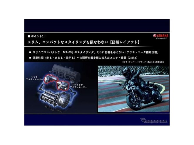 AT限定免許でもスポーツバイクを楽しめる！ クラッチ操作不要の「Y-AMT