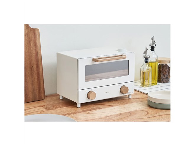 ライフオンプロダクツ、スチーム機能搭載の2枚焼きオーブントースター