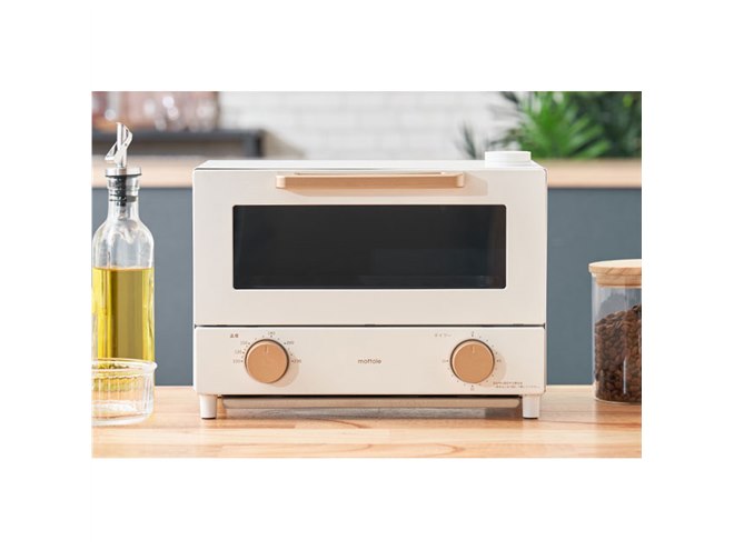 ライフオンプロダクツ、スチーム機能搭載の2枚焼きオーブントースター