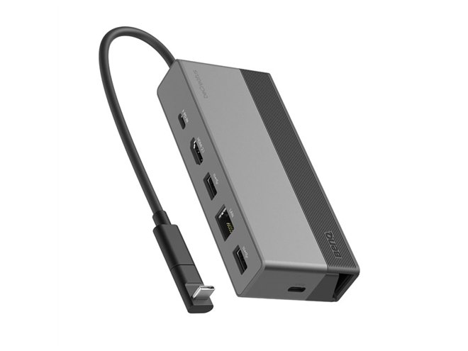 BenQ beCreatus GR10（USBハブ）thunderbolt4 BenQ beCreatus GR10 7-in-1 USB4 モバイルドック レビュー。Mac