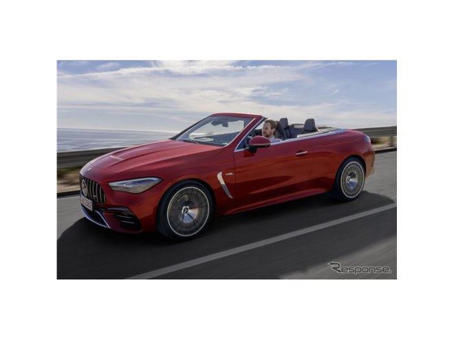 メルセデスの新型4人乗りオープンカー『CLEカブリオレ』、ハイパワー四