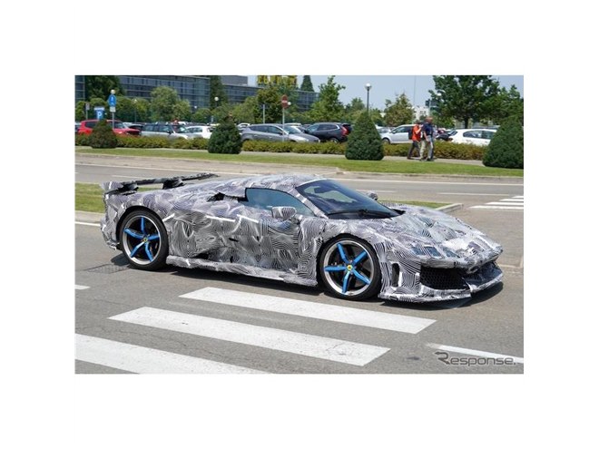 車名候補は6つも!? フェラーリの新型ハイパーカー、量産型デザインの