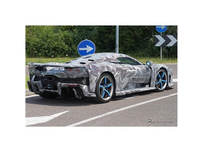車名候補は6つも!? フェラーリの新型ハイパーカー、量産型デザインの