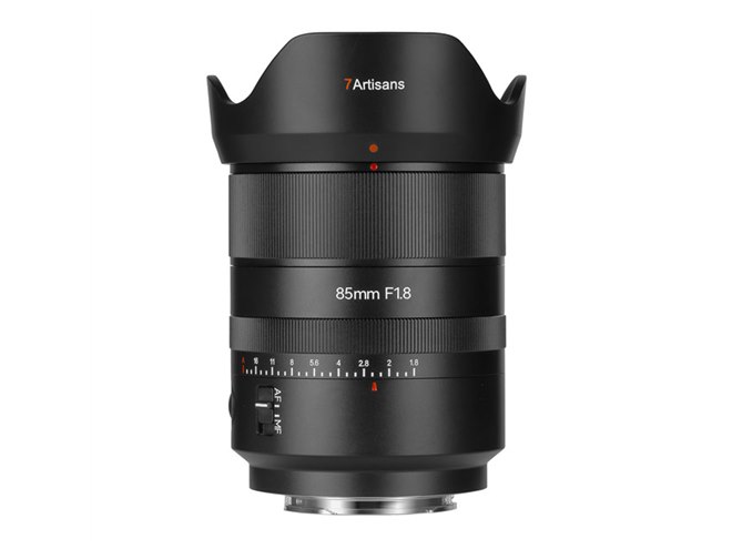 七工匠、Eマウント用大口径中望遠レンズ「7Artisans 85mm F1.8