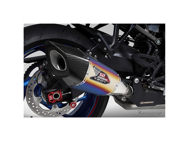 極美品 ヨシムラR-11sqスリップオンマフラー GSX-S1000 8Bl Slip-On R-11Sq サイクロン EXPORT SPEC 政府認証 | ヨシムラ