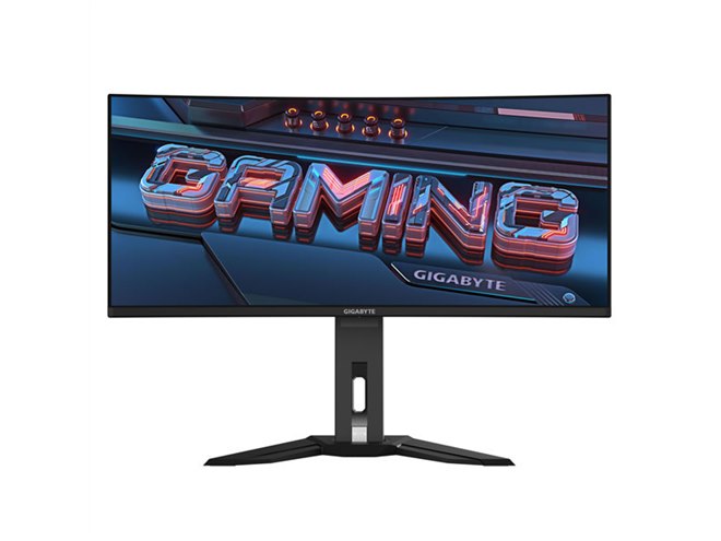 GIGABYTE、曲率1800R/UWQHD解像度の34型有機ELゲーミングモニター2機種