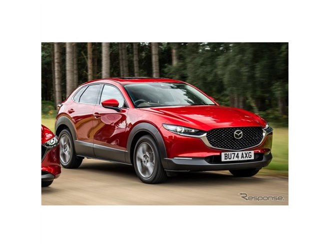 マツダ『CX-30』、2.5Lエンジンを新搭載 英国2025年モデルの進化は