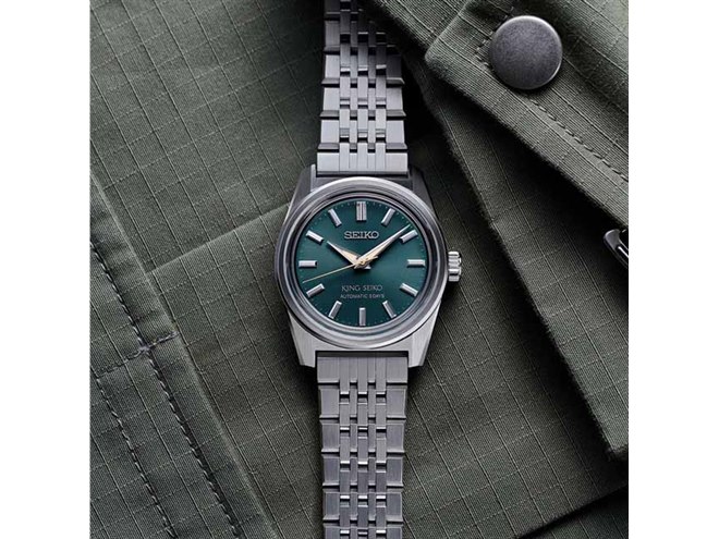キングセイコー KING SEIKO 56KS グリーン 美品 OH済 週末値下 SEIKO キングセイコー 56KS OH済み グリーン
