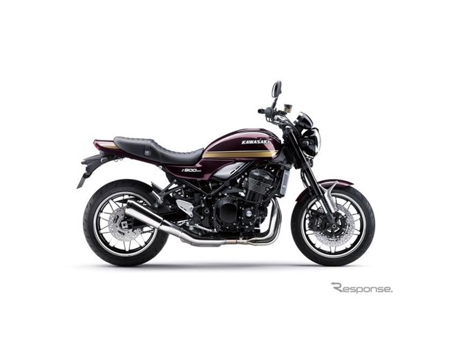 Z900RS Kawasaki バイクタンク 黒 ストライプ中古燃料タンク