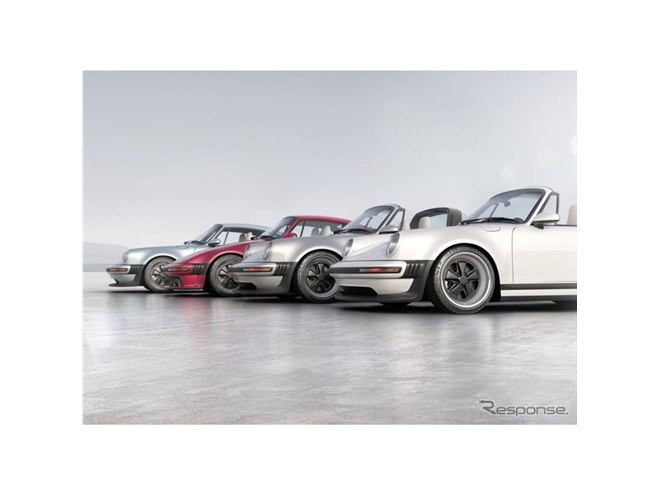 スラントノーズは限定25台、米シンガーが「964ターボ」のレストア