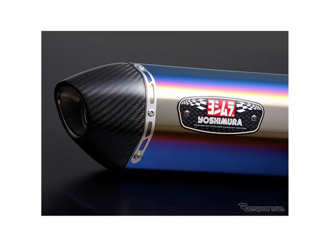 ルックスと音質で選べる！ ヨシムラからヤマハ『XMAX』用スリップオン