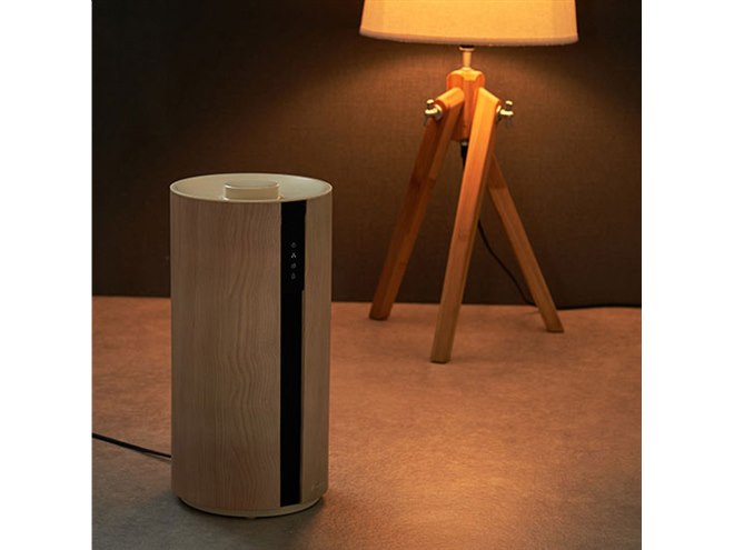 ライフオンプロダクツ、木目柄を採用した加湿器「Premium WOOD