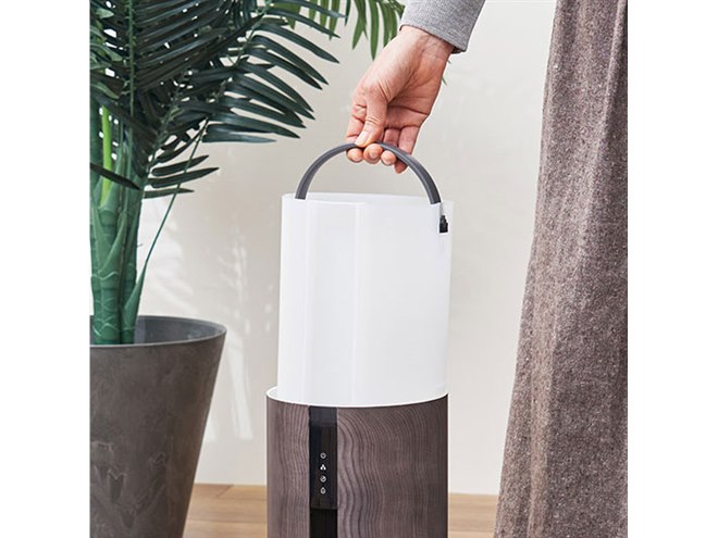 ライフオンプロダクツ、木目柄を採用した加湿器「Premium WOOD