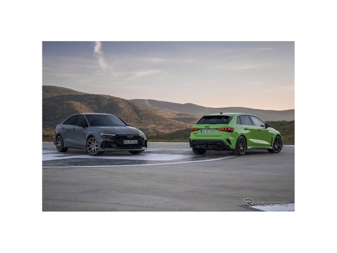 アウディの高性能コンパクト『RS 3』新型発表、5気筒ターボは400馬力に