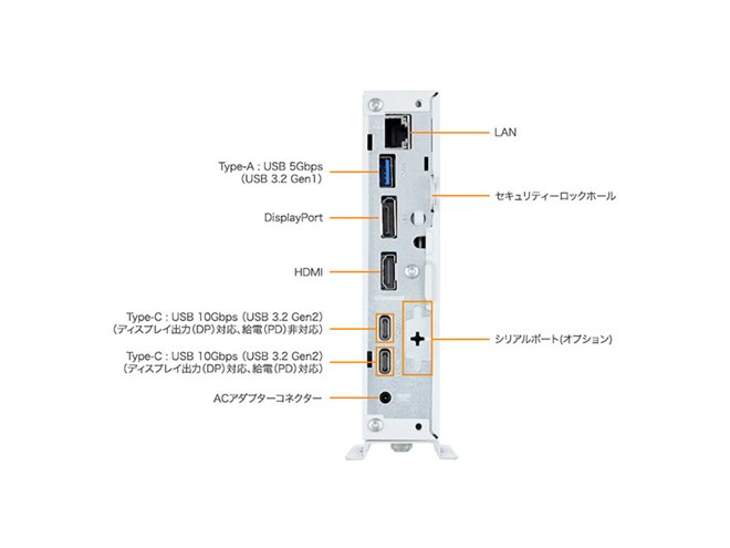 エプソン、超小型サイズのデスクトップパソコン「Endeavor ST60E エプソン、超小型サイズのデスクトップパソコン「Endeavor ST60E