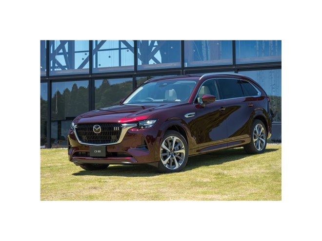 マツダが3列シートの新型SUV「CX-80」を発表 2024年秋の発売を予定