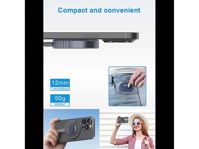 OSCOO、マグネットでスマホに装着できるSSD「MD008」 - 価格.com