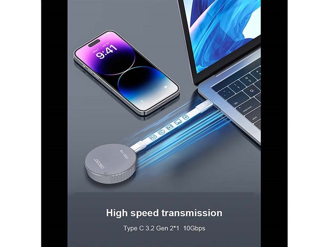 OSCOO、マグネットでスマホに装着できるSSD「MD008」 - 価格.com