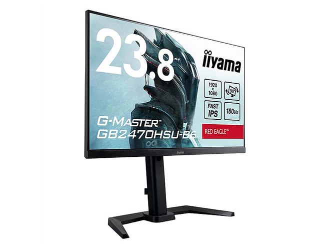 iiyama、180Hz/0.2msに対応した23.8型ゲーミングモニター「G-MASTER GB2470HSU-B6」 - 価格.com