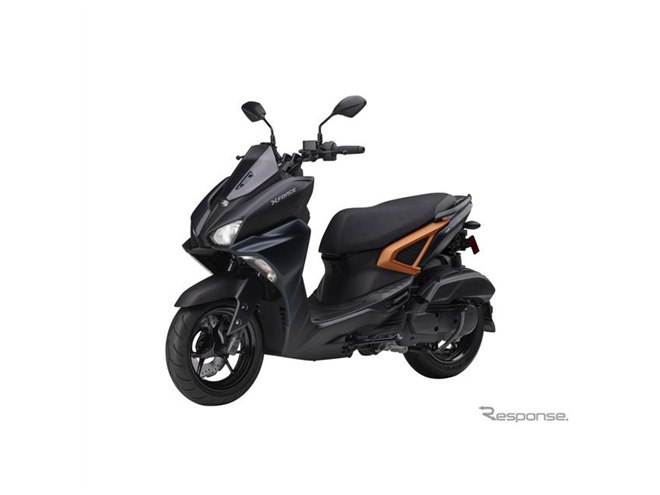軽二輪スクーターのヤマハ『X FORCE』がマイチェン、ローダウンシート