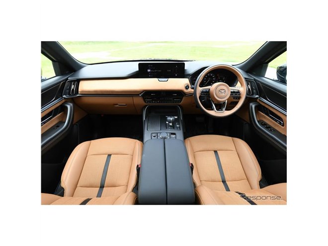 マツダ CX-80】CX-60にはない“色”と全く同じ“内装”、「出し惜しみ