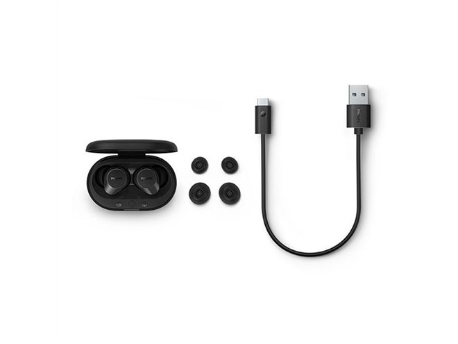 Philips ワイヤレスイヤフォン 充電ケース付き フィリップス、2,980円の完全ワイヤレスイヤホン「Philips