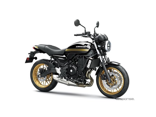 伝統の“KAWASAKI”ロゴ新採用、カワサキ『Z650RS』2025年モデル発表