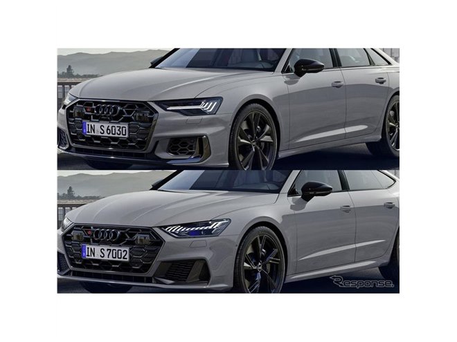 専用グレーにブラックルーフ、アウディ『S6/S7』の魅力を引き立てる