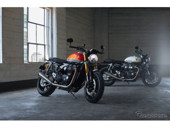 トライアンフ『スピードツイン1200』シリーズを全面刷新！発売は11月