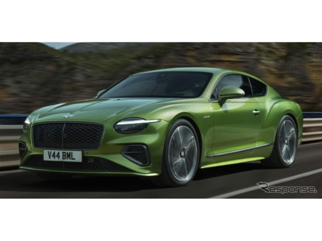ベントレー『コンチネンタルGT』新型が生産開始、トルマリン・グリーン