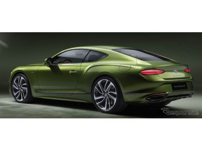 ベントレー『コンチネンタルGT』新型が生産開始、トルマリン・グリーン