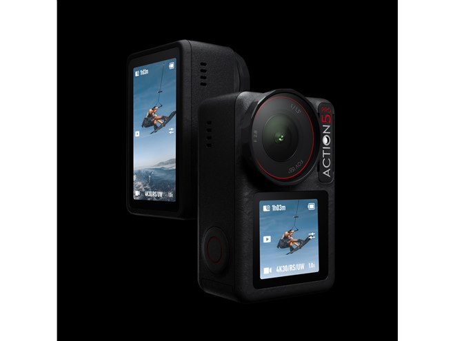DJI、デュアル有機ELモニターを搭載したアクションカメラ「Osmo Action