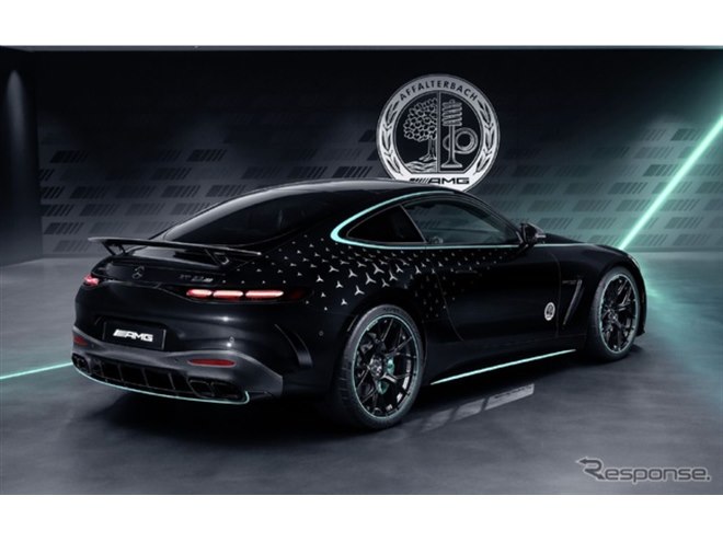 F1ペトロナスカラーの限定「メルセデスAMG GT」登場！ 世界でわずか200