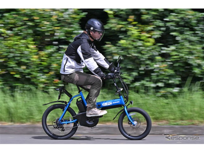 乗ってわかった、スズキの折りたたみ式電動モペッド『e-PO』があえて