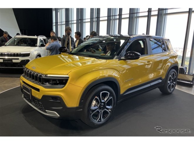 ジープ初の電気自動車『アベンジャー』日本発売…航続486km、小さくても