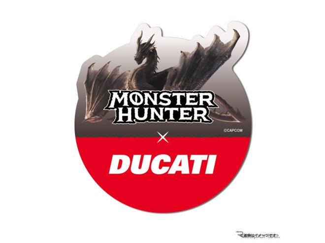 ドゥカティ『モンスターSP』が「モンスターハンター20周年」でコラボ