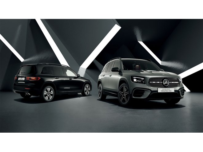 メルセデス・ベンツGLB」の限定車「エディションブラックスターズ