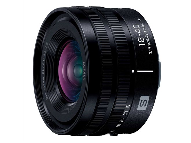 LUMIX 18-40mm Lマウントレンズ パナソニック、重量約155gのコンパクトなズームレンズ「LUMIX S