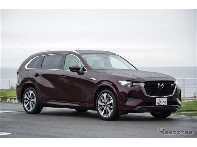 マツダ、3列シートの最高級車種『CX-80』発売、価格は394万～712万円