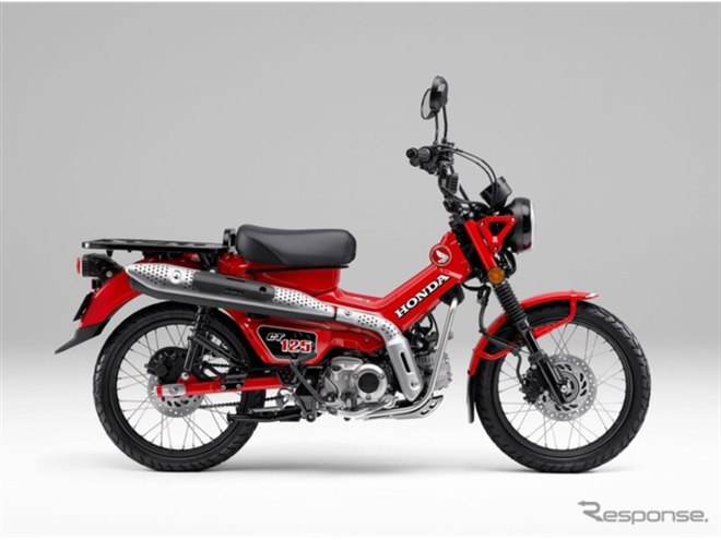 ホンダ『CT125ハンターカブ』、新色2色を追加して12月発売へ…47万3000円 - 価格.com