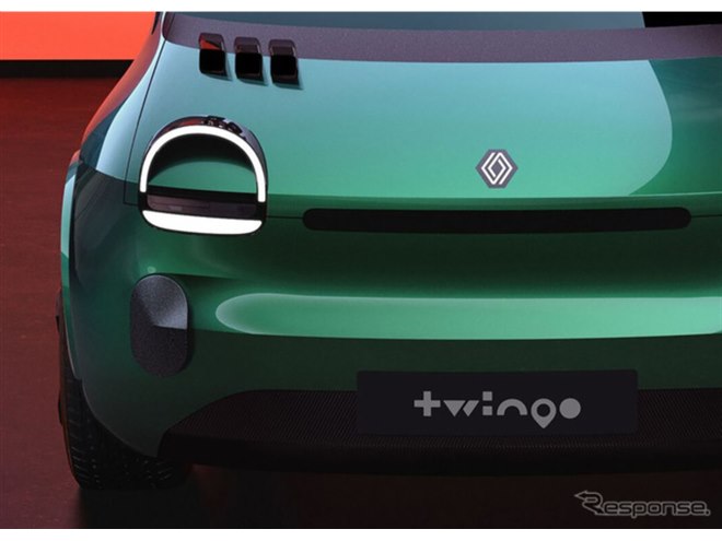 ルノー『トゥインゴ』次期型のEV、最新プロトタイプ初公開へ…パリ