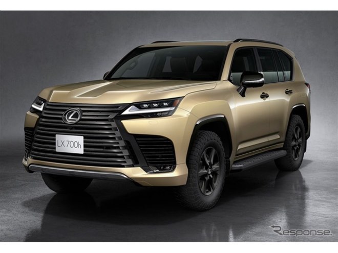 レクサス『LX700h』にオフロード仕様、「OVERTRAIL」設定…専用内外装や