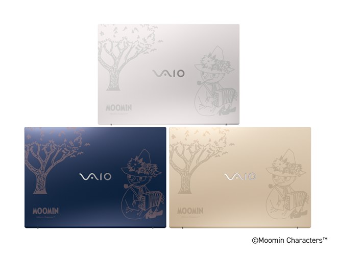 VAIO、ノートPC「VAIO F16」「VAIO F14」のムーミンモデル第2弾 - 価格.com